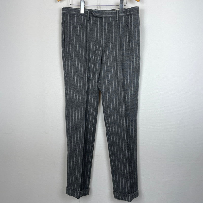 【中古品】【メンズ】 UNITED ARROWS ユナイテッド アローズ STRIPE WOOL SUIT SET UP ストライプ ウール スート セット アップ 147-260804-sa-06-tei サイズ：48 カラー：グレー 万代Net店