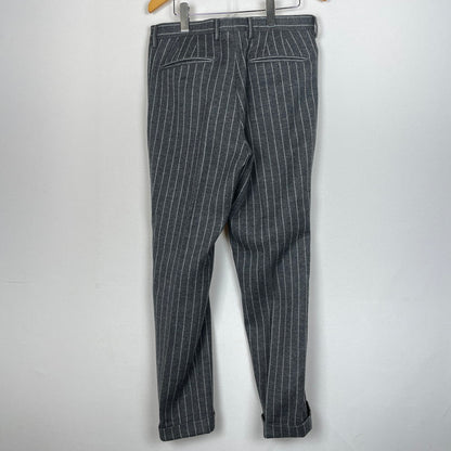 【中古品】【メンズ】 UNITED ARROWS ユナイテッド アローズ STRIPE WOOL SUIT SET UP ストライプ ウール スート セット アップ 147-260804-sa-06-tei サイズ：48 カラー：グレー 万代Net店