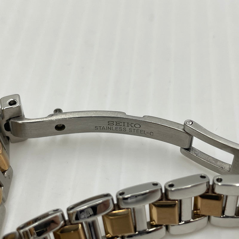 【中古品】【レディース】 SEIKO セイコー LUKIA ルキア 1B22-0CS0 電波ソーラー 腕時計 197-260804-yo-03-tei カラー：ピンクゴールドシルバー 万代Net店