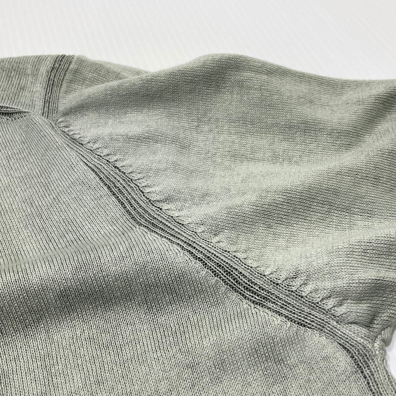 【中古品】【メンズ】 REPLAY リプレイ OMBRE SOFTCOTTON S/S KNIT UK4718.000.G20785A オンブレ ソフトコットン ショートスリーブ ニット 半袖 トップス 141-260805-sa-02-tei サイズ：S カラー：オリーブ 万代Net店