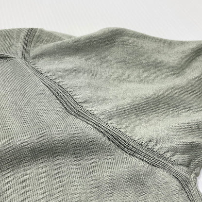 【中古品】【メンズ】 REPLAY リプレイ OMBRE SOFTCOTTON S/S KNIT UK4718.000.G20785A オンブレ ソフトコットン ショートスリーブ ニット 半袖 トップス 141-260805-sa-02-tei サイズ：S カラー：オリーブ 万代Net店