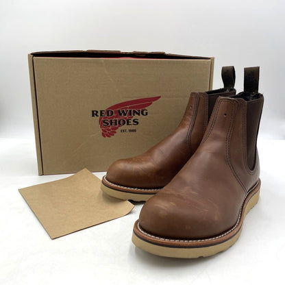 【中古品】【メンズ】 REDWING レッドウィング CLASSIC CHELSEA 3190 クラシック チェルシー 靴 ブーツ 164-260811-yo-14-tei サイズ：7D カラー：ブラウン 万代Net店