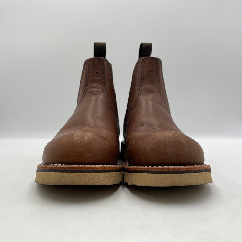 【中古品】【メンズ】 REDWING レッドウィング CLASSIC CHELSEA 3190 クラシック チェルシー 靴 ブーツ 164-260811-yo-14-tei サイズ：7D カラー：ブラウン 万代Net店