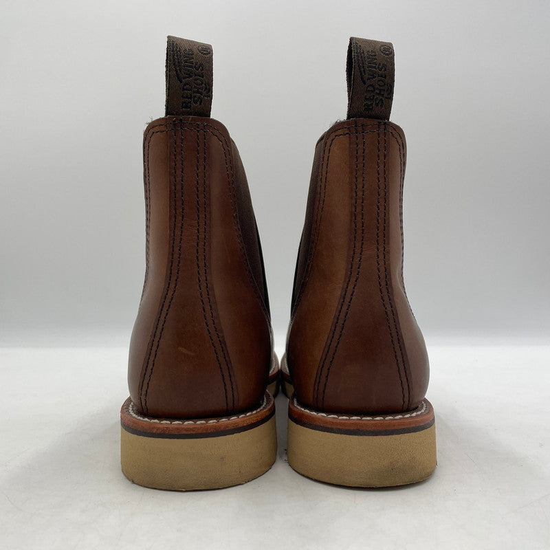 【中古品】【メンズ】 REDWING レッドウィング CLASSIC CHELSEA 3190 クラシック チェルシー 靴 ブーツ 164-260811-yo-14-tei サイズ：7D カラー：ブラウン 万代Net店