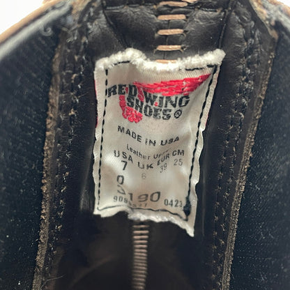 【中古品】【メンズ】 REDWING レッドウィング CLASSIC CHELSEA 3190 クラシック チェルシー 靴 ブーツ 164-260811-yo-14-tei サイズ：7D カラー：ブラウン 万代Net店