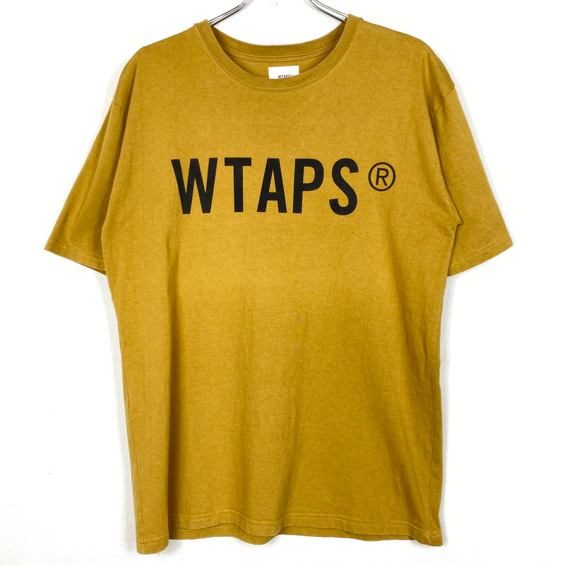 【中古品】【メンズ】 WTAPS ダブルタップス WTVUA TEE ダブリュー ティー ヴィー ユーエー Tシャツ 半袖 トップス 142-260821-sa -09-tei サイズ：03 カラー：キャメル 万代Net店