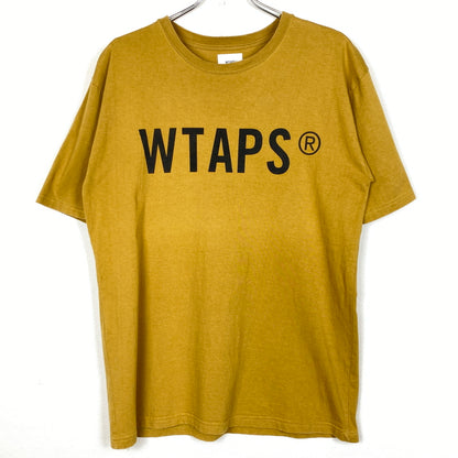 【中古品】【メンズ】 WTAPS ダブルタップス WTVUA TEE ダブリュー ティー ヴィー ユーエー Tシャツ 半袖 トップス 142-260821-sa -09-tei サイズ：03 カラー：キャメル 万代Net店