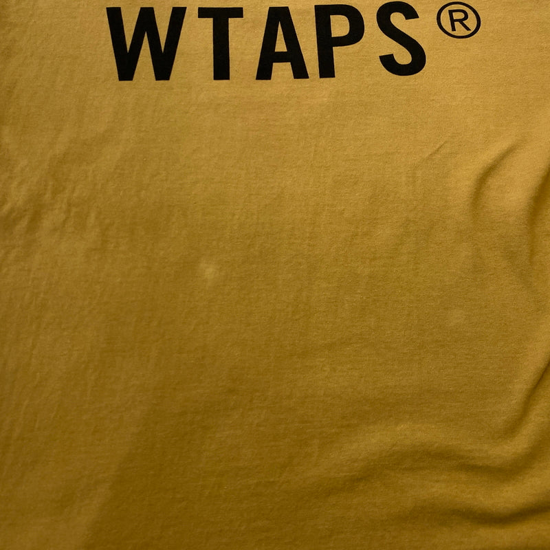 【中古品】【メンズ】 WTAPS ダブルタップス WTVUA TEE ダブリュー ティー ヴィー ユーエー Tシャツ 半袖 トップス 142-260821-sa -09-tei サイズ：03 カラー：キャメル 万代Net店