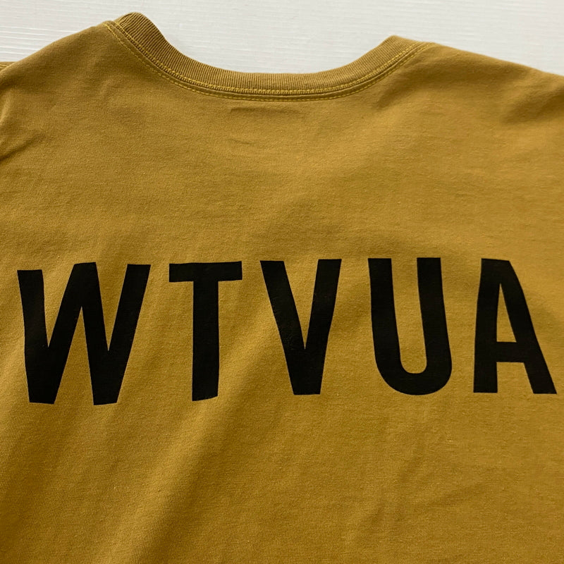 【中古品】【メンズ】 WTAPS ダブルタップス WTVUA TEE ダブリュー ティー ヴィー ユーエー Tシャツ 半袖 トップス 142-260821-sa -09-tei サイズ：03 カラー：キャメル 万代Net店