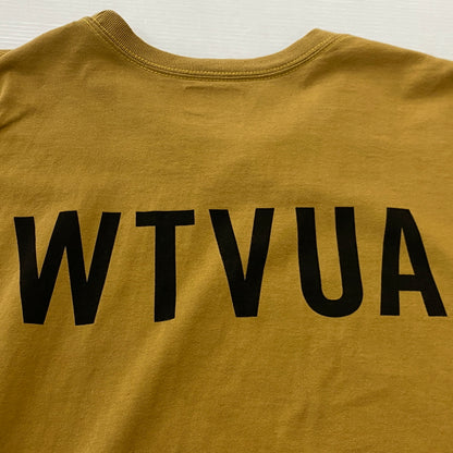 【中古品】【メンズ】 WTAPS ダブルタップス WTVUA TEE ダブリュー ティー ヴィー ユーエー Tシャツ 半袖 トップス 142-260821-sa -09-tei サイズ：03 カラー：キャメル 万代Net店