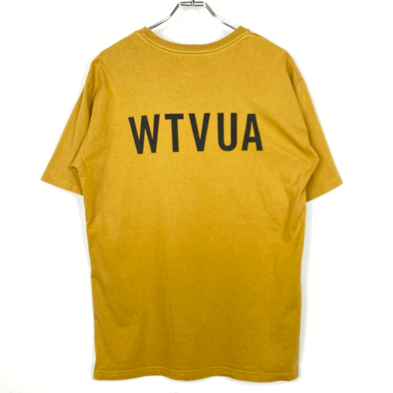【中古品】【メンズ】 WTAPS ダブルタップス WTVUA TEE ダブリュー ティー ヴィー ユーエー Tシャツ 半袖 トップス 142-260821-sa -09-tei サイズ：03 カラー：キャメル 万代Net店