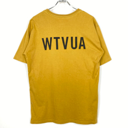 【中古品】【メンズ】 WTAPS ダブルタップス WTVUA TEE ダブリュー ティー ヴィー ユーエー Tシャツ 半袖 トップス 142-260821-sa -09-tei サイズ：03 カラー：キャメル 万代Net店