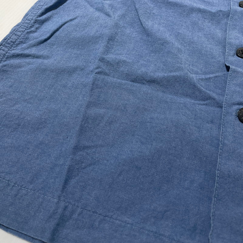 【中古品】【メンズ】 WTAPS ダブルタップス BUDS S/S 01 SHIRT 171GWDT-SHM02 バッズ ショートスリーブ 01 シャツ 半袖 トップス 142-260805-sa-01-tei サイズ：1 カラー：ブルー 万代Net店