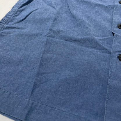 【中古品】【メンズ】 WTAPS ダブルタップス BUDS S/S 01 SHIRT 171GWDT-SHM02 バッズ ショートスリーブ 01 シャツ 半袖 トップス 142-260805-sa-01-tei サイズ：1 カラー：ブルー 万代Net店