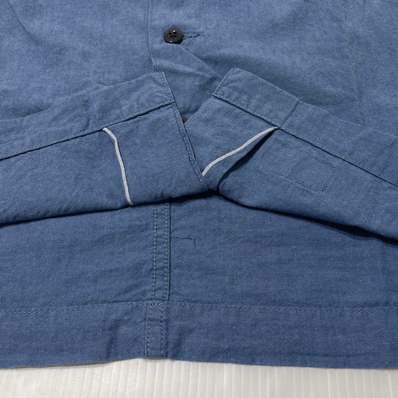 【中古品】【メンズ】 WTAPS ダブルタップス BUDS S/S 01 SHIRT 171GWDT-SHM02 バッズ ショートスリーブ 01 シャツ 半袖 トップス 142-260805-sa-01-tei サイズ：1 カラー：ブルー 万代Net店