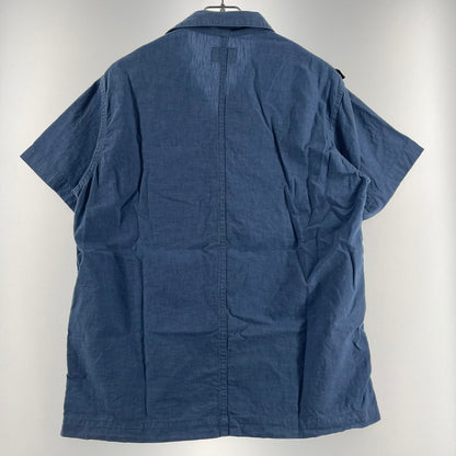 【中古品】【メンズ】 WTAPS ダブルタップス BUDS S/S 01 SHIRT 171GWDT-SHM02 バッズ ショートスリーブ 01 シャツ 半袖 トップス 142-260805-sa-01-tei サイズ：1 カラー：ブルー 万代Net店