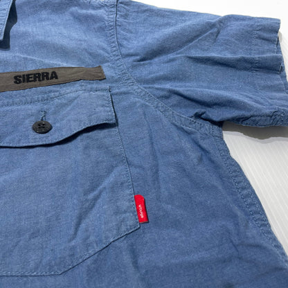 【中古品】【メンズ】 WTAPS ダブルタップス BUDS S/S 01 SHIRT 171GWDT-SHM02 バッズ ショートスリーブ 01 シャツ 半袖 トップス 142-260805-sa-01-tei サイズ：1 カラー：ブルー 万代Net店