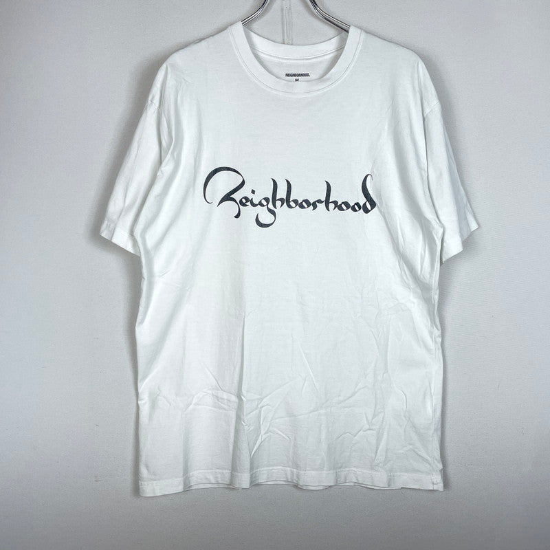【中古品】【メンズ】 NEIGHBORHOOD ネイバーフッド 21SS ZILD S/S C-TEE ジルド ショートスリーブ コットン Tシャツ 半袖トップス 142-260826-ss-01-teih サイズ：M カラー：ホワイト 万代Net店