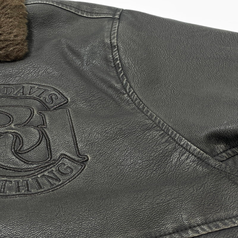 【中古品】【メンズ】 BEN DAVIS ベン デイビス FAKE LEATHER JACKET T-25780011 フェイク レザー ジャケット アウター 147-260805-sa-03-tei サイズ：L カラー：ブラウン 万代Net店