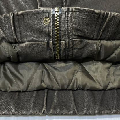 【中古品】【メンズ】 BEN DAVIS ベン デイビス FAKE LEATHER JACKET T-25780011 フェイク レザー ジャケット アウター 147-260805-sa-03-tei サイズ：L カラー：ブラウン 万代Net店