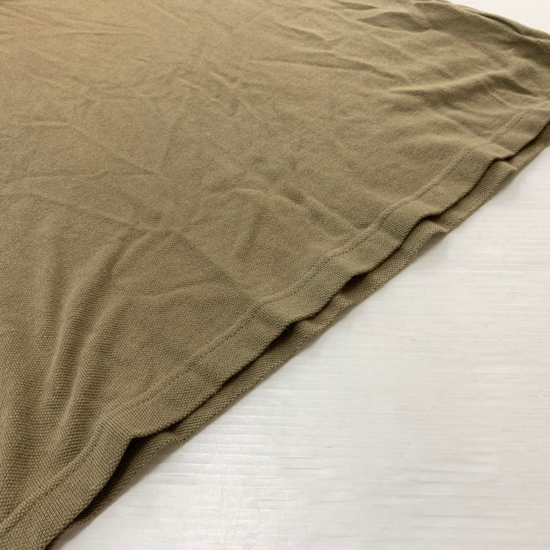 【現状渡し品】【メンズ】 COMME des GARCONS コムデギャルソン S/S POLO SHIRTS ショートスリーブ ポロシャツ 半袖 トップス 140-260808-ko-11-tei サイズ：S カラー：ブラウン 万代Net店