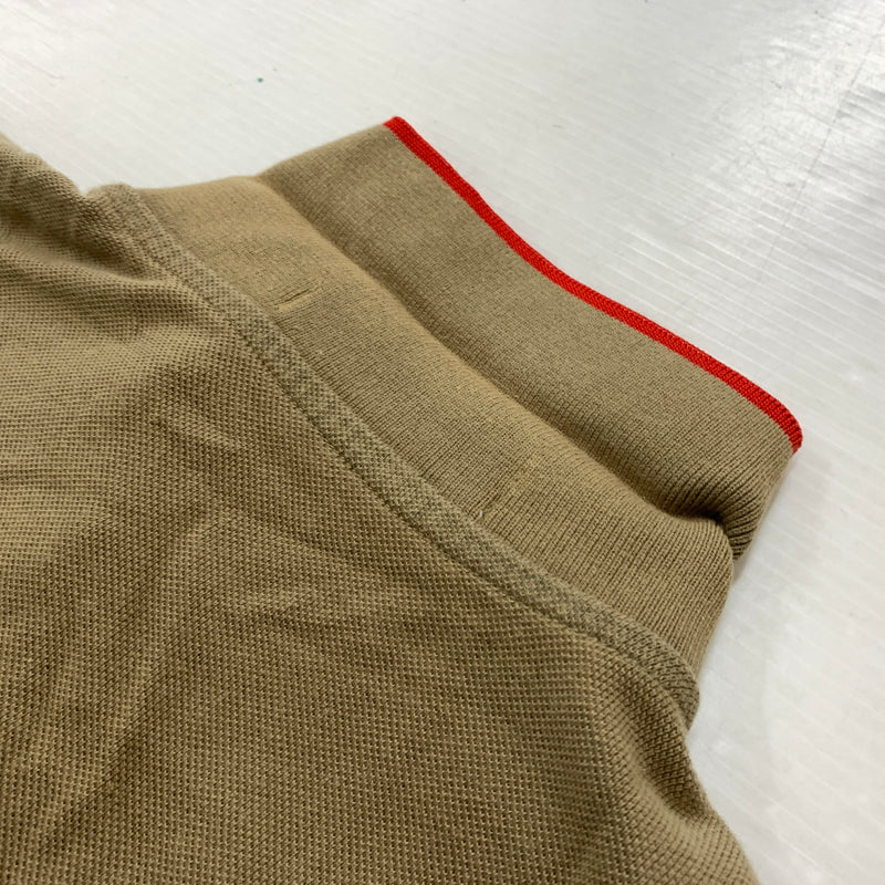 【現状渡し品】【メンズ】 COMME des GARCONS コムデギャルソン S/S POLO SHIRTS ショートスリーブ ポロシャツ 半袖 トップス 140-260808-ko-11-tei サイズ：S カラー：ブラウン 万代Net店