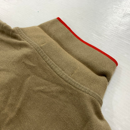 【現状渡し品】【メンズ】 COMME des GARCONS コムデギャルソン S/S POLO SHIRTS ショートスリーブ ポロシャツ 半袖 トップス 140-260808-ko-11-tei サイズ：S カラー：ブラウン 万代Net店