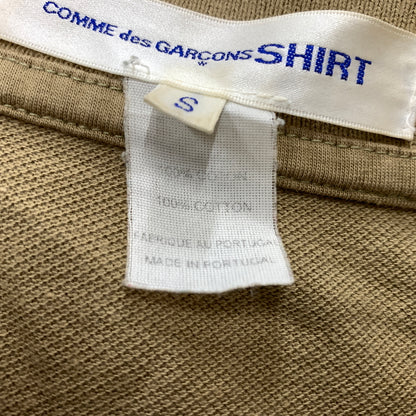 【現状渡し品】【メンズ】 COMME des GARCONS コムデギャルソン S/S POLO SHIRTS ショートスリーブ ポロシャツ 半袖 トップス 140-260808-ko-11-tei サイズ：S カラー：ブラウン 万代Net店