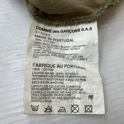 【現状渡し品】【メンズ】 COMME des GARCONS コムデギャルソン S/S POLO SHIRTS ショートスリーブ ポロシャツ 半袖 トップス 140-260808-ko-11-tei サイズ：S カラー：ブラウン 万代Net店