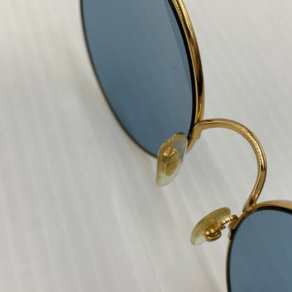 【中古品】【メンズ】 Ray-Ban レイバン JAJO SUNGLASS RB3592 ジャジョ サングラス アイウェア ラウンドフレーム 203-260812-ko-10-tei サイズ：55□20-145 カラー：ライトブルー×ゴールド 万代Net店