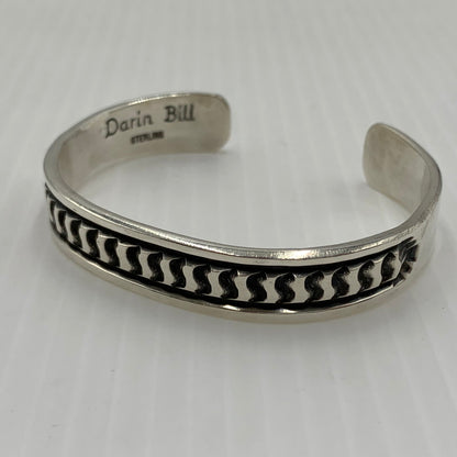 【中古品】【メンズ】 Navajo ナバホ DARIN BILL STERLING ダーリン ビル スターリング バングル アクセサリー ブレスレット 191-260812-ko-14-tei カラー：シルバーカラー 万代Net店