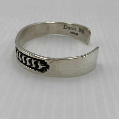 【中古品】【メンズ】 Navajo ナバホ DARIN BILL STERLING ダーリン ビル スターリング バングル アクセサリー ブレスレット 191-260812-ko-14-tei カラー：シルバーカラー 万代Net店
