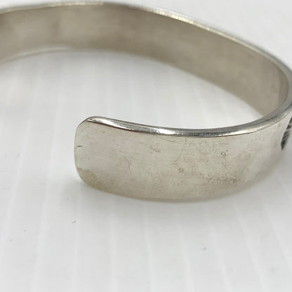 【中古品】【メンズ】 Navajo ナバホ DARIN BILL STERLING ダーリン ビル スターリング バングル アクセサリー ブレスレット 191-260812-ko-14-tei カラー：シルバーカラー 万代Net店