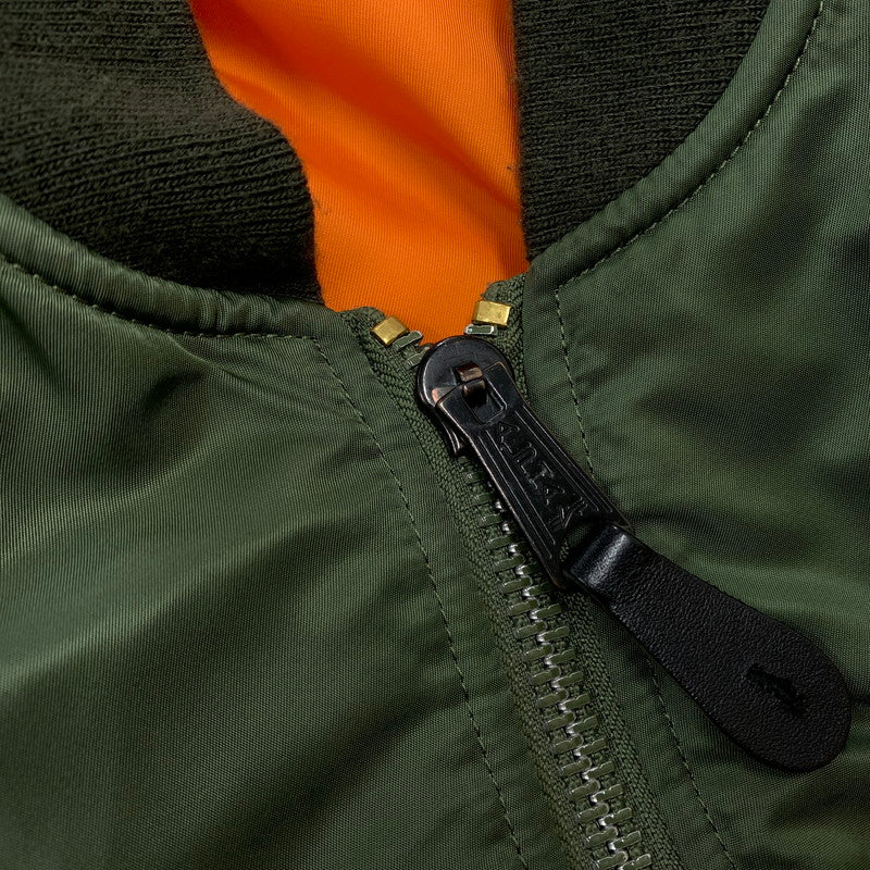 【中古品】【メンズ】 Alpha Industries アルファ インダストリーズ REVERSIBLE FLIGHT JACKET MA-1 0615-00-573-8335 リバーシブル フライトジャケット アウター 145-260810-ss-04-tei サイズ：L カラー：カーキ 万代Net店