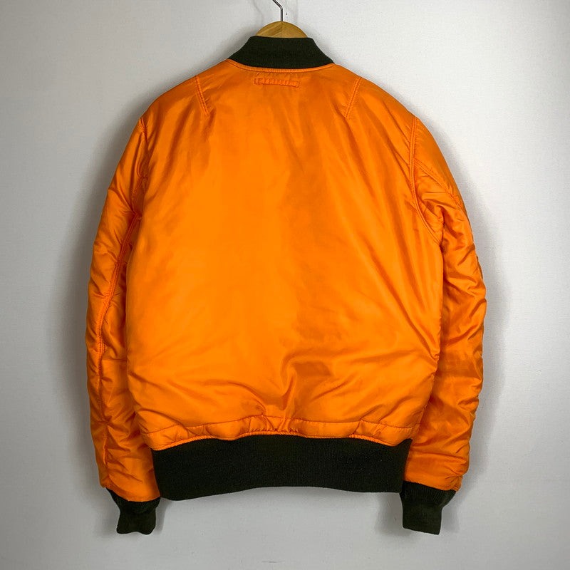 【中古品】【メンズ】 Alpha Industries アルファ インダストリーズ REVERSIBLE FLIGHT JACKET MA-1 0615-00-573-8335 リバーシブル フライトジャケット アウター 145-260810-ss-04-tei サイズ：L カラー：カーキ 万代Net店