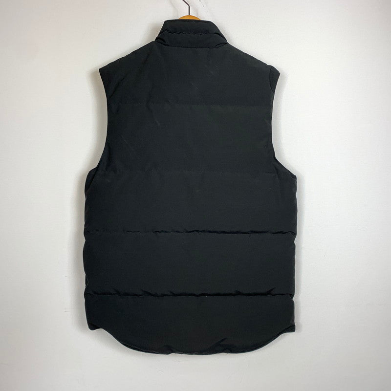 【中古品】【メンズ】 CANADAGOOSE カナダグース GARSON ZIP UP DOWN VEST 4151M ギャルソン ジップアップ ダウン ベスト アウター 141-260810-ss-01-tei サイズ：M カラー：ブラック 万代Net店