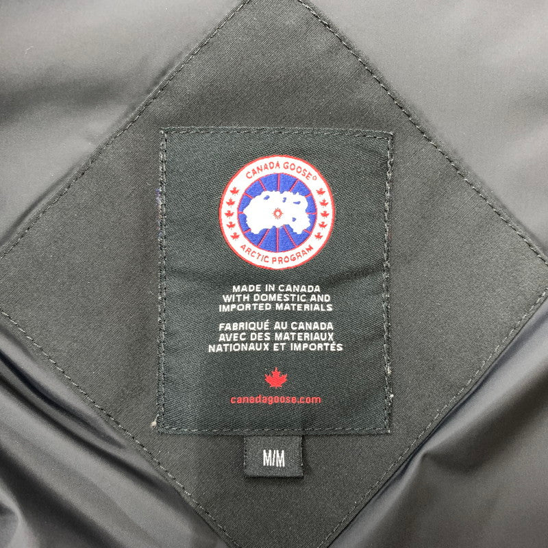 【中古品】【メンズ】 CANADAGOOSE カナダグース GARSON ZIP UP DOWN VEST 4151M ギャルソン ジップアップ ダウン ベスト アウター 141-260810-ss-01-tei サイズ：M カラー：ブラック 万代Net店