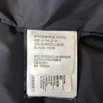 【中古品】【メンズ】 CANADAGOOSE カナダグース GARSON ZIP UP DOWN VEST 4151M ギャルソン ジップアップ ダウン ベスト アウター 141-260810-ss-01-tei サイズ：M カラー：ブラック 万代Net店