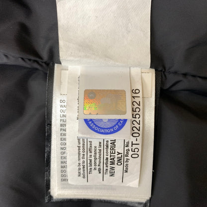 【中古品】【メンズ】 CANADAGOOSE カナダグース GARSON ZIP UP DOWN VEST 4151M ギャルソン ジップアップ ダウン ベスト アウター 141-260810-ss-01-tei サイズ：M カラー：ブラック 万代Net店