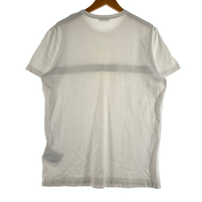 【現状渡し品】【メンズ】 MONCLER モンクレール GRAPHIC STRIPESMAGLIA T-SHIRT F10918C70710 8390T グラフィック ストライプ Tシャツ 半袖 トップス 141-260809-ko-18-tei サイズ：L カラー：ホワイト 万代Net店
