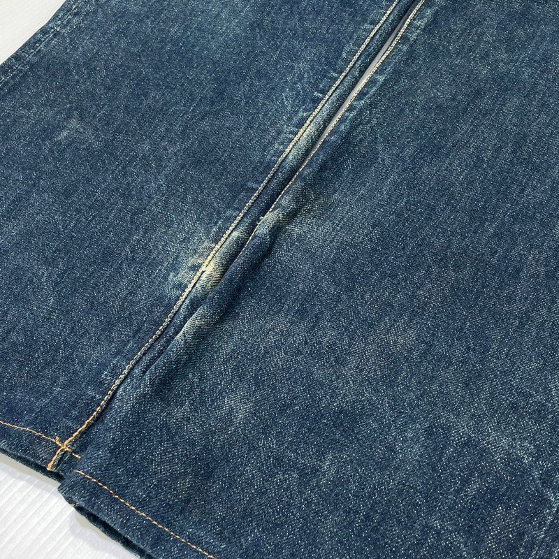 【現状渡し品】【メンズ】 EVISU エヴィス SEA GULL SMILE PAINT DENIM PANTS NO.2 カモメ スマイル ペイント デニム パンツ ボトムス ジーンズ 156-260809-sa-03-tei サイズ：33 カラー：インディゴ 万代Net店