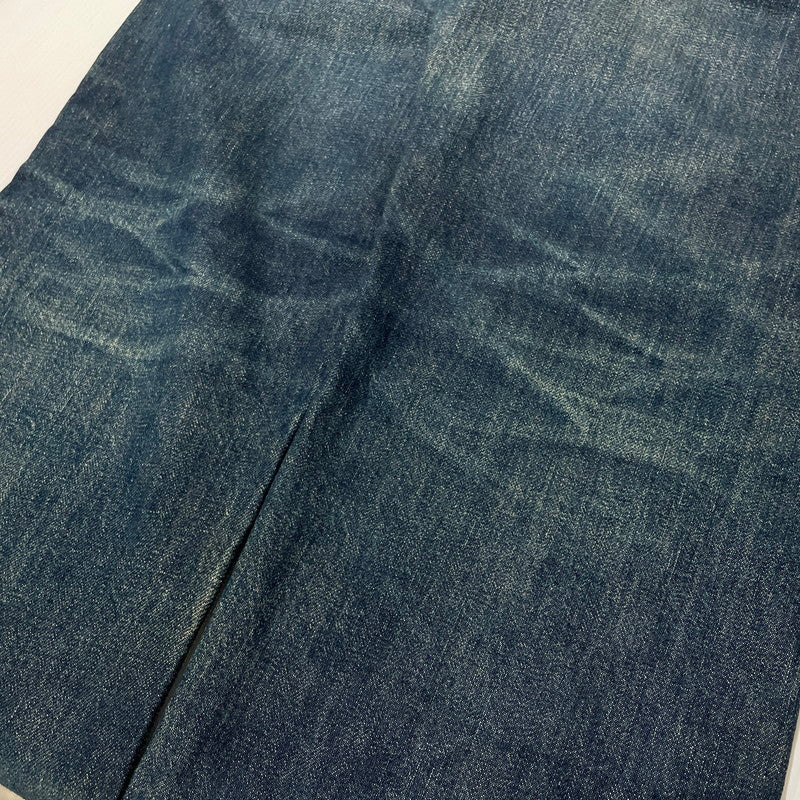 【現状渡し品】【メンズ】 EVISU エヴィス SEA GULL SMILE PAINT DENIM PANTS NO.2 カモメ スマイル ペイント デニム パンツ ボトムス ジーンズ 156-260809-sa-03-tei サイズ：33 カラー：インディゴ 万代Net店