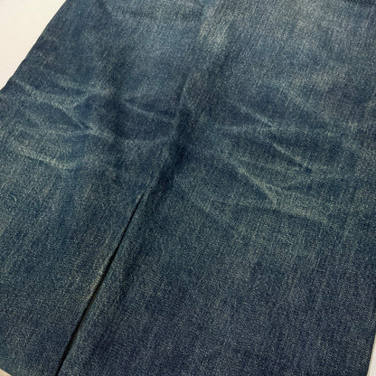 【現状渡し品】【メンズ】 EVISU エヴィス SEA GULL SMILE PAINT DENIM PANTS NO.2 カモメ スマイル ペイント デニム パンツ ボトムス ジーンズ 156-260809-sa-03-tei サイズ：33 カラー：インディゴ 万代Net店
