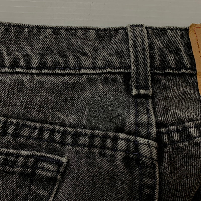 【現状渡し品】【メンズ】 Levi’s リーバイス 560 LOOSE FIT TAPERED LEG DENIM PANTS ルーズフィット テーパードレッグ デニムパンツ ボトムス ジーンズ ボタン裏刻印527 156-260810-ss-08-tei サイズ：36/※リペア、裾ダメージ有 カラー：ブラック 万代Net店