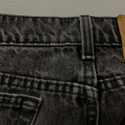 【現状渡し品】【メンズ】 Levi’s リーバイス 560 LOOSE FIT TAPERED LEG DENIM PANTS ルーズフィット テーパードレッグ デニムパンツ ボトムス ジーンズ ボタン裏刻印527 156-260810-ss-08-tei サイズ：36/※リペア、裾ダメージ有 カラー：ブラック 万代Net店