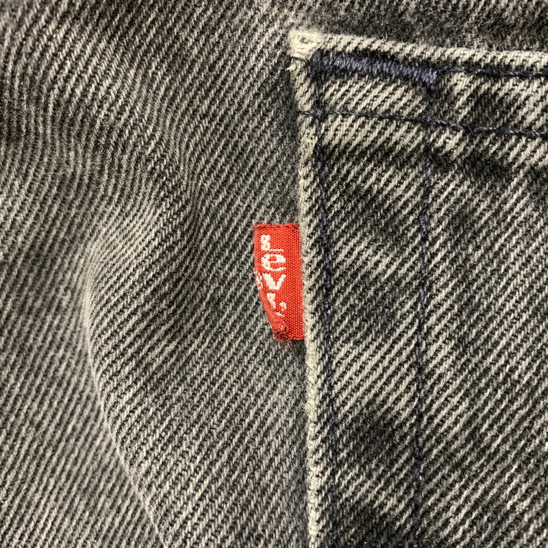 【現状渡し品】【メンズ】 Levi’s リーバイス 560 LOOSE FIT TAPERED LEG DENIM PANTS ルーズフィット テーパードレッグ デニムパンツ ボトムス ジーンズ ボタン裏刻印527 156-260810-ss-08-tei サイズ：36/※リペア、裾ダメージ有 カラー：ブラック 万代Net店