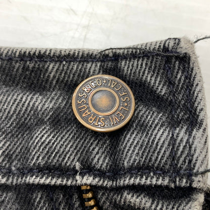 【現状渡し品】【メンズ】 Levi’s リーバイス 560 LOOSE FIT TAPERED LEG DENIM PANTS ルーズフィット テーパードレッグ デニムパンツ ボトムス ジーンズ ボタン裏刻印527 156-260810-ss-08-tei サイズ：36/※リペア、裾ダメージ有 カラー：ブラック 万代Net店