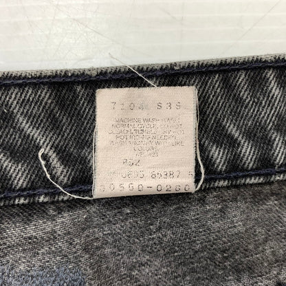 【現状渡し品】【メンズ】 Levi’s リーバイス 560 LOOSE FIT TAPERED LEG DENIM PANTS ルーズフィット テーパードレッグ デニムパンツ ボトムス ジーンズ ボタン裏刻印527 156-260810-ss-08-tei サイズ：36/※リペア、裾ダメージ有 カラー：ブラック 万代Net店