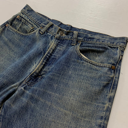 【現状渡し品】【メンズ】 Levi’s リーバイス 70’s 517 FLARED DENIM PANTS 70年代 フレアデニムパンツ ボトムス ジーンズ ボタン裏刻印 2G 42タロン 156-260810-ss-09-tei サイズ：不明 カラー：インディゴ 万代Net店