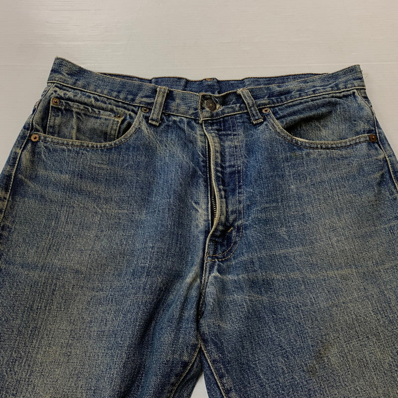 【現状渡し品】【メンズ】 Levi’s リーバイス 70’s 517 FLARED DENIM PANTS 70年代 フレアデニムパンツ ボトムス ジーンズ ボタン裏刻印 2G 42タロン 156-260810-ss-09-tei サイズ：不明 カラー：インディゴ 万代Net店